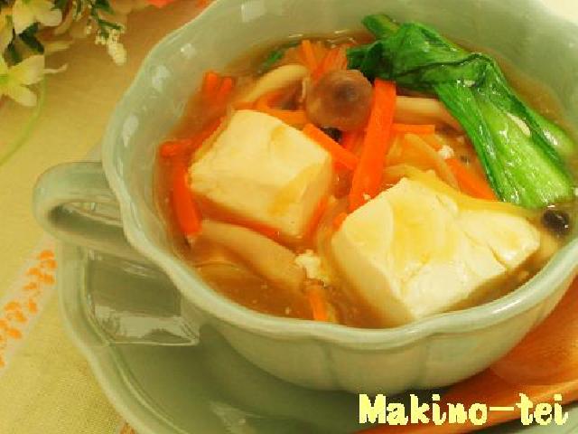 中華風☆ヘルシー野菜豆腐