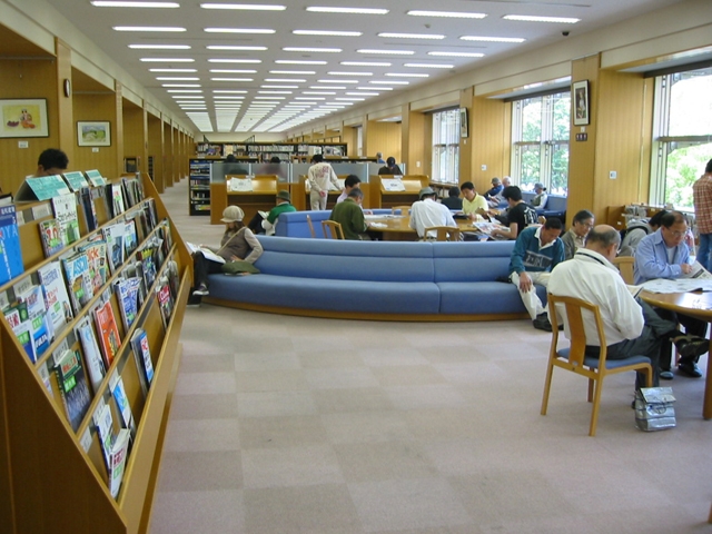 江戸川区立 中央図書館 図書館 本 中央 新小岩駅 江戸川区時間